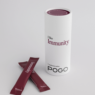 Pogo sachet and 7 day cylinder